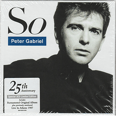 Peter Gabriel – So - Edición Limitada - 3Cds - 25 Aniversario - Hecho En Europa