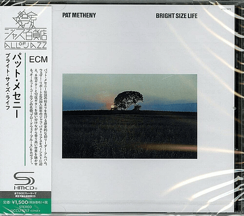 Pat Metheny – Bright Size Life - Shm-Cd - Cd - Hecho en Japón