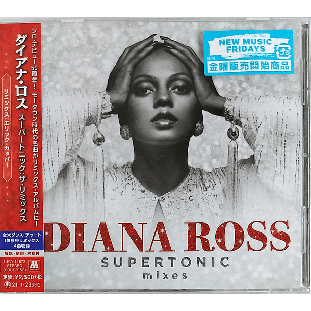 Diana Ross – Supertonic Mixes - Cd - Hecho en Japón 
