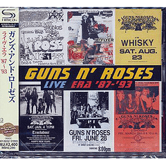 Guns N' Roses – Live Era '87-'93 - Shm-Cd - 2 Cds - Hecho En Japón