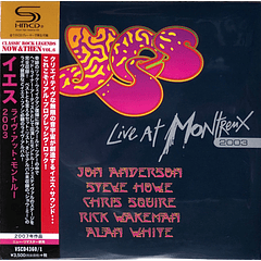 Yes – Live At Montreux 2003 - Shm-Cd - 2 Cds - Mini Lp - Hecho en Japón