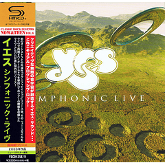Yes – Symphonic Live - Shm-Cd - 2 Cds - Hecho en Japón