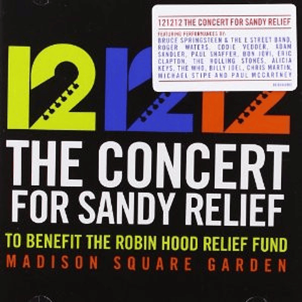 Varios ‎– 12-12-12 The Concert For Sandy Relief - 2 CDs - Nuevo Y Sellado 