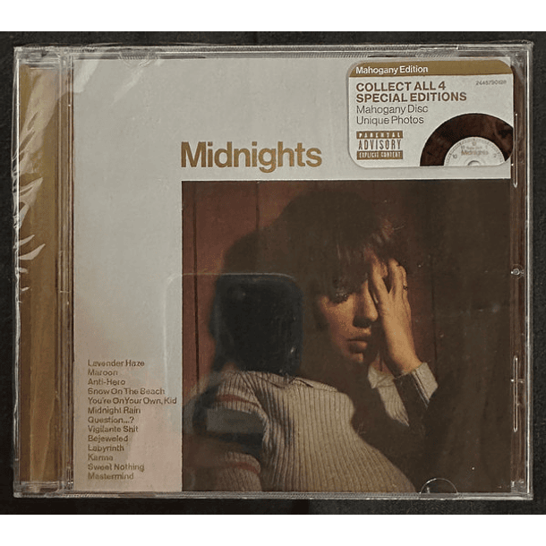 Taylor Swift – Midnights - Cd - Mahogany Edition 