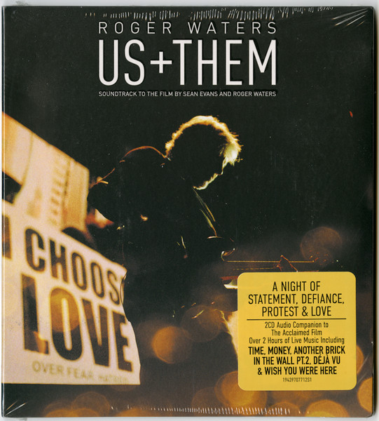 Roger Waters – Us + Them - 2 Cds - Digipack