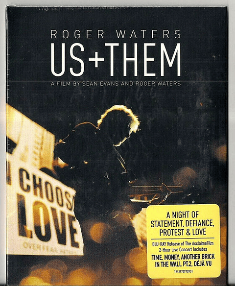 Roger Waters – Us + Them - Blu Ray - Nuevo Y Sellado