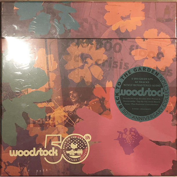 Various – Woodstock (Back To The Garden) (50th Anniversary Collection) - Box Set - 5 Vinilos - Hecho En Europa 