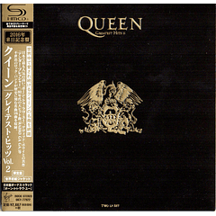 Queen ‎– Greatest Hits II - Shm-Cd - Cd - Mini Lp - Hecho en Japón