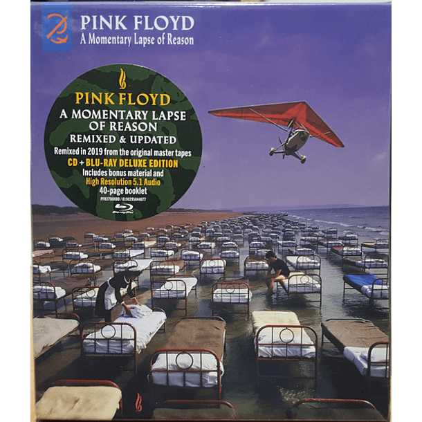 Pink Floyd – A Momentary Lapse Of Reason (Remixed & Updated) - Cd + Blu Ray - Deluxe Edition 