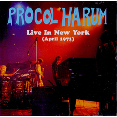 Procol Harum – Live In New York (April 1971) - Cd - Bonus Tracks - Bootleg (Silver)