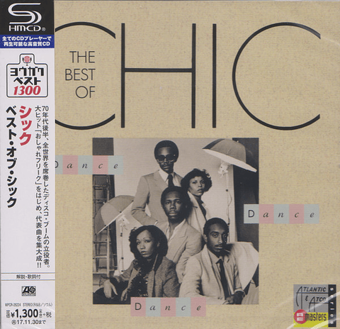 Chic – Dance, Dance, Dance: The Best Of Chic - Shm Cd - Hecho En Japón - Nuevo Y Sellado