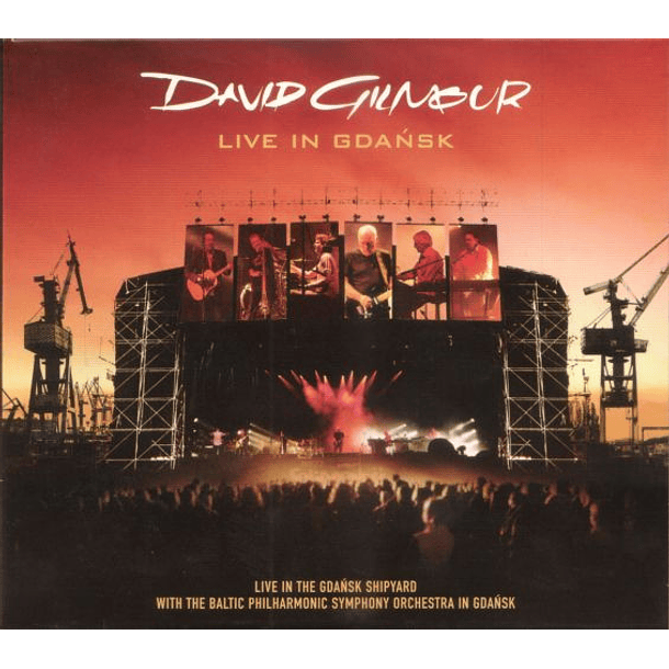 David Gilmour – Live In Gdańsk - 2 Cds 