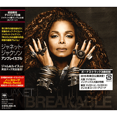 Janet – Unbreakable - Cd - Bonus Track - Digipack - Portada Ojos Abiertos - Hecho En Japón