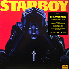 The Weeknd – Starboy - 2 Vinilos - Color Rojo Transluciente - Hecho En Europa (Alemania)