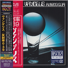 Vangelis – Albedo 0.39 - Cd - Remasterizado - Blu Spec Cd - Mini Lp - Bonus Tracks - Hecho En Japón