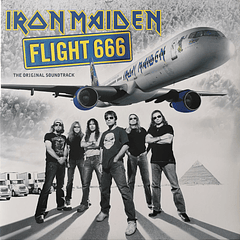 Iron Maiden – Flight 666 - The Original Soundtrack - 2 Vinilos - Remasterizado - 180 Gramos