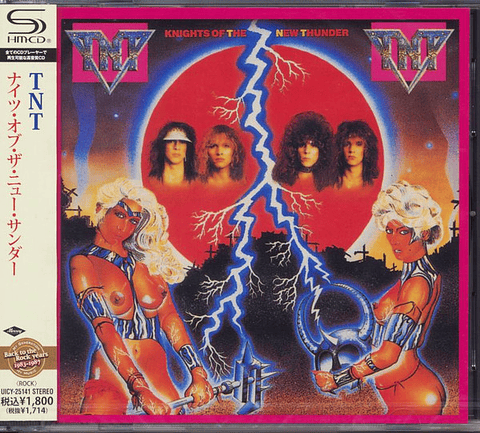 TNT – Knights Of The New Thunder - Shm-Cd - Cd - Hecho En Japón - Nuevo Y Sellado