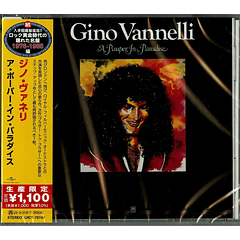 Gino Vannelli – A Pauper In Paradise - Cd - Hecho En Japón
