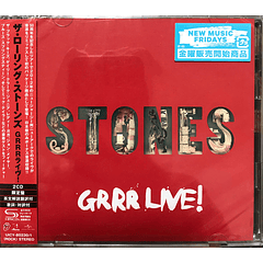 The Rolling Stones – Grrr Live! - 2 Cds - Shm-Cd - Bonus Tracks - Hecho En Japón
