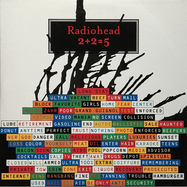 Radiohead – 2+2=5 - Cd Single Promo - Hecho En Europa 