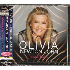 Olivia Newton-John – Summer Nights - Live In Las Vegas - Shm-Cd - 2 Cds - Hecho En Japón