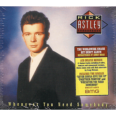 Rick Astley – Whenever You Need Somebody - 2 Cds - Bonus Tracks - Hecho En U.S.A.