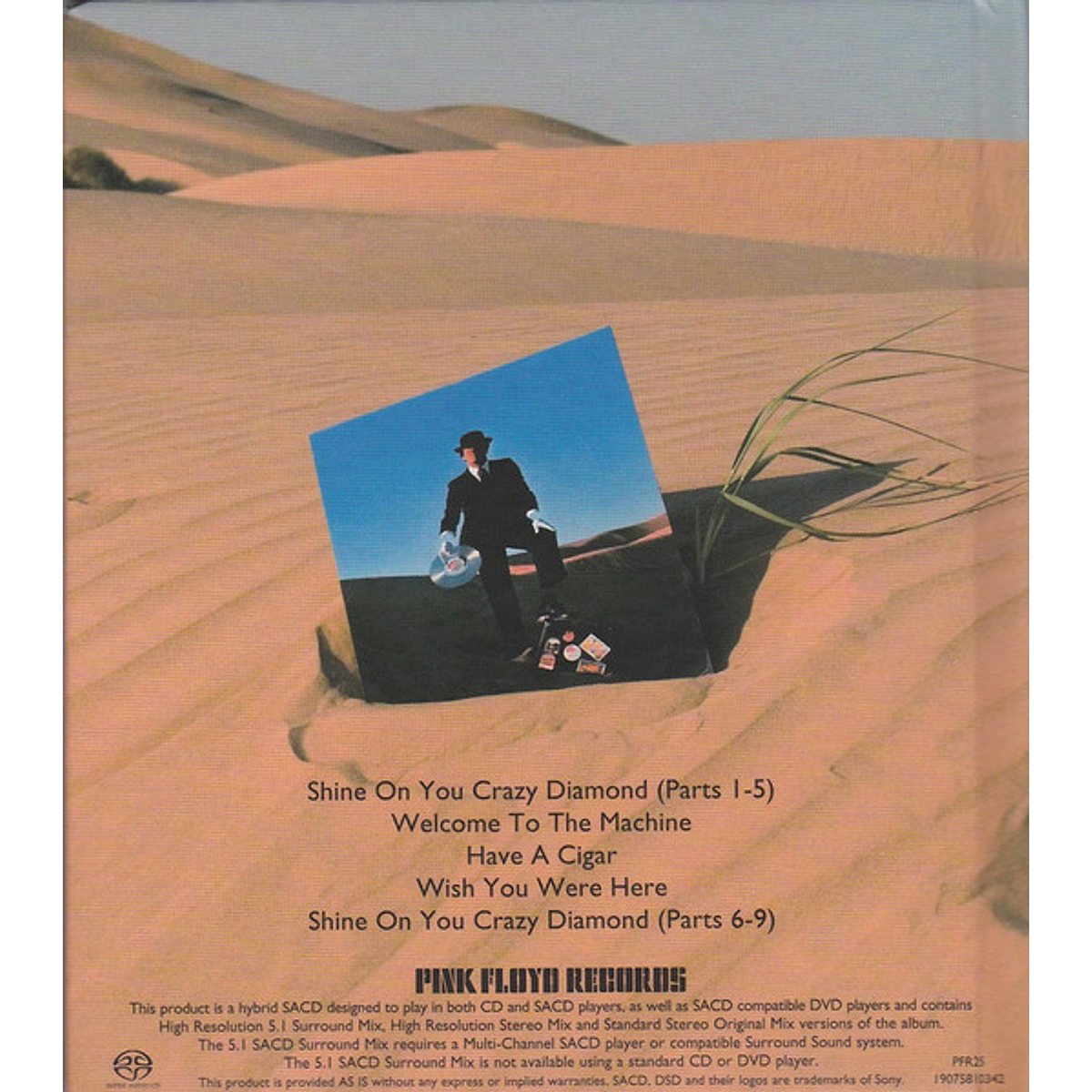 Pink Floyd / Wish You Were Here / SACD Super Audio CD / Híbr