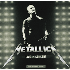 Metallica – Live In Concert - Cd - Bootleg (Silver)
