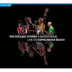 The Rolling Stones – A Bigger Bang - Live On Copacabana Beach - Blu Ray + 2 Cds - Remasterizado - Hecho En U.S.A.