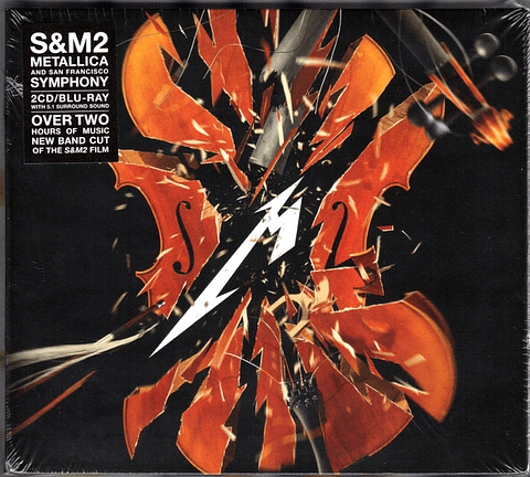 Metallica And San Francisco Symphony – S&M2 - Blu Ray +.2 Cds - Hecho En U.S.A. - Nuevo Y Sellado