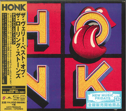 The Rolling Stones – Honk - Shm Cd - 3 Cds - Hecho En Japón - Nuevo Y Sellado