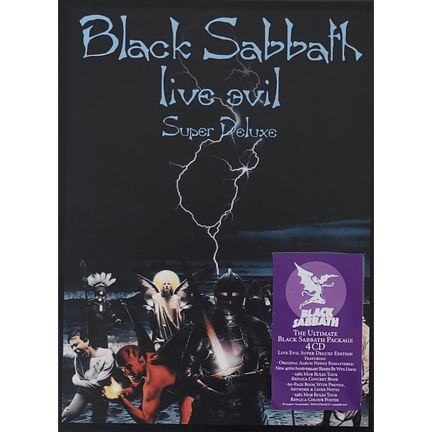 Black Sabbath - Live Evil (40th Anniversary) - Box Set 4 Cds  1
