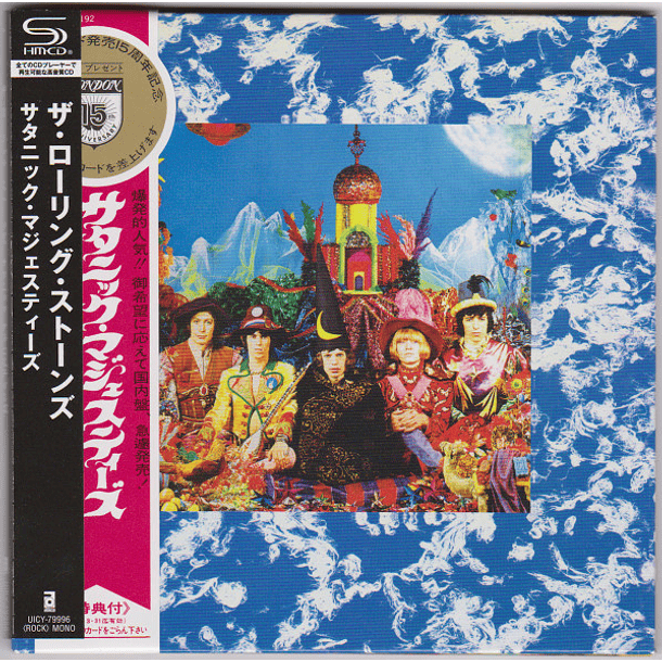 The Rolling Stones – Their Satanic Majesties Request - Shm Cd - Cd - Mini Lp - Mono - Hecho En Japón 