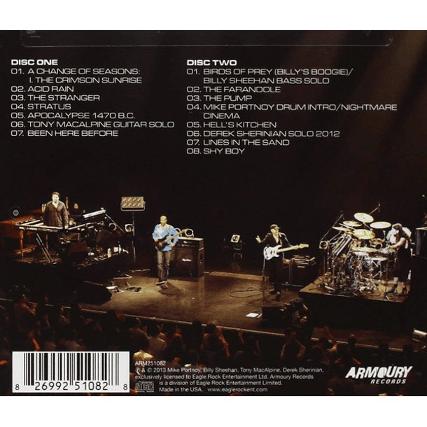 Portnoy, Sheehan, MacAlpine, Sherinian – Live In Tokyo - 2 Cds - Hecho En U.S.A. 2