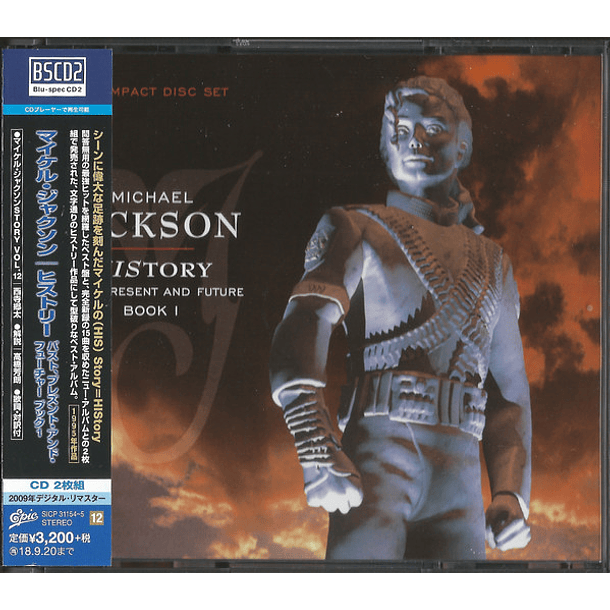 Michael Jackson – HIStory - Past, Present And Future - Book I - Blu Spec Cd - 2 Cds - Hecho En Japón 1
