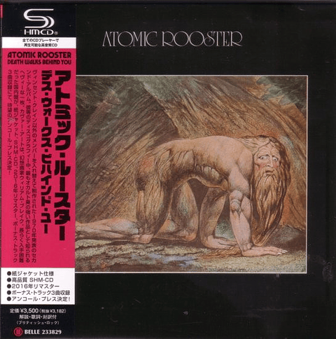 Atomic Rooster – Death Walks Behind You - Shm Cd - Cd - Mini Lp - Hecho En Japón - Nuevo Y Sellado