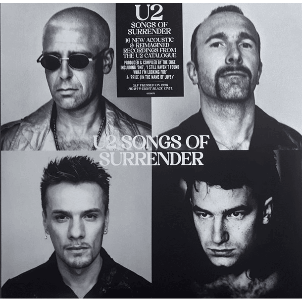 U2 – Songs Of Surrender - 2 Lps - 180 Gramos - Hecho En Europa 