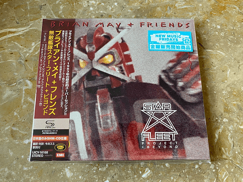 Brian May + Friends - Star Fleet Project + Beyond - Shm Cd - Cd - 40th Anniversary - Hecho En Japón