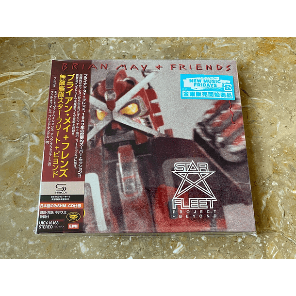 Brian May + Friends - Star Fleet Project + Beyond - Shm Cd - Cd - 40th Anniversary - Hecho En Japón 2