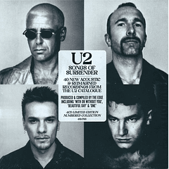U2 – Songs Of Surrender - Set 4 Cds - Edición Limitada - Hecho En Alemania
