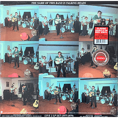 Talking Heads – The Name Of This Band Is Talking Heads - 2 Lps - Color Rojo (Red) - 17 Live Tracks From 1977 - 1981 - Hecho En Alemania - Edición Limitada