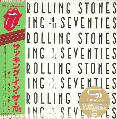 The Rolling Stones – Sucking In The Seventies - Shm Cd - Cd - Mini Lp - Hecho En Japón