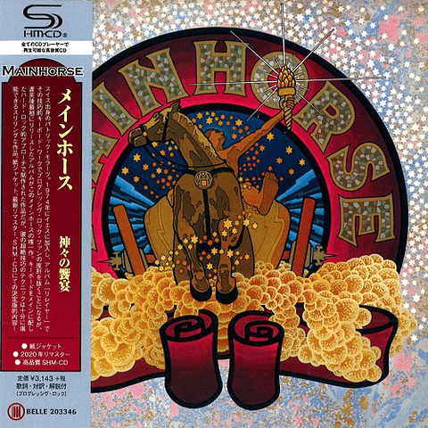 Mainhorse – Mainhorse - Cd - Shm Cd - Mini Lp - Remasterizado - Hecho En Japón - Nuevo Y Sellado