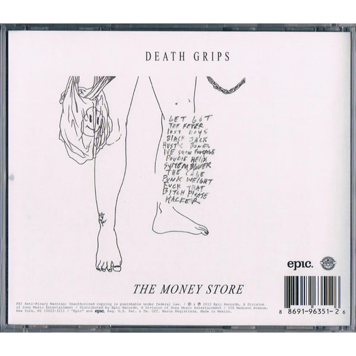 Death Grips – The Money Store - Cd - Caja Plástica