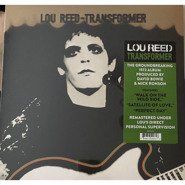 Lou Reed – Transformer - Lp - Remasterizado - Hecho En Europa 1