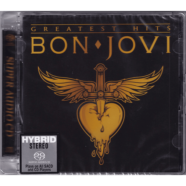 Bon Jovi – Greatest Hits - Super Audio Cd SACD - Hecho En Japón 1