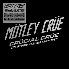 Mötley Crüe – Crücial Crüe (The Studio Albums 1981-1989) - Box Set - 5 Cds 