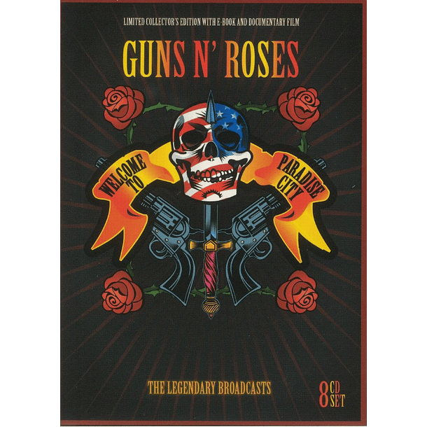 Guns N' Roses – Welcome To Paradise City - 8 Cds - Bootleg (Silver) 1