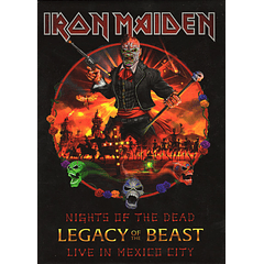 Iron Maiden – Nights Of The Dead, Legacy Of The Beast Live In Mexico City - 2 Cds - Deluxe Edition