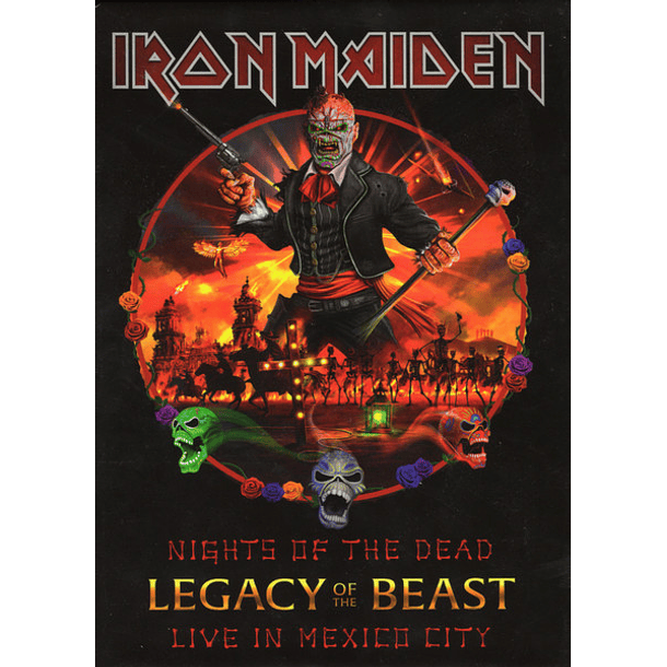 Iron Maiden – Nights Of The Dead, Legacy Of The Beast Live In Mexico City - 2 Cds - Deluxe Edition 1